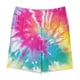 thumbnail image 4 of Odeerbi 5-14 Años Niños Niñas Verano Tie-Dye Pantalones Cortos Entrenamiento Deportivo Cortos Lindo Casual Respirable Cortos Sueltos Con Bolsillos, 4 of 4