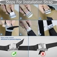 thumbnail image 7 of Kayak Storage Racks 4 Pack - Heavy Duty Wall Mount Surfboard Hangers for Garage, Holds  to 150lbs, 7 of 7