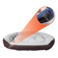 thumbnail image 4 of Cama para Perro, Resistente, Confortable, Lavable, con Relleno Suave Azul/Gris Extra Grande, 4 of 4