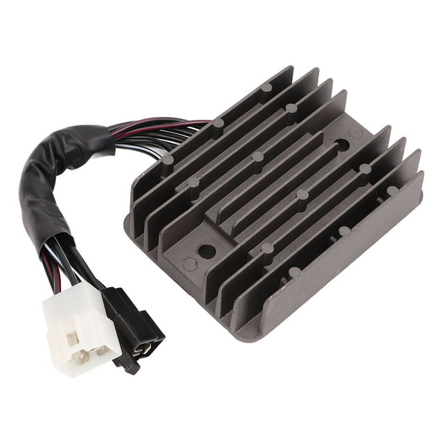 Rectificador regulador de voltaje DC 12V Reemplazo del estabilizador de voltaje del motor resistente al calor para Suzuki DL1000 V‑Strom 2002-2012
