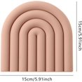 thumbnail image 5 of Salvamanteles de silicona monomono para ollas y sartenes calientes: soportes para ollas elegantes y coloridos, tapetes resistentes al calor (juego de 4), 5 of 5