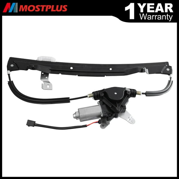 MOSTPLUS Rear Right Side Window Regulator w/ Motor for Ford Explorer Mercury Mountaineer