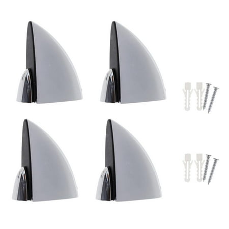 

4x Adjustable Clamp Bracket Holder for Balustrade Shelf for 3mm-32mm - S S