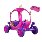 Dynacraft Disney Princess 24V Carriage, Pink, Remote Control, 2 Seats, Ages 3+, 1 Count