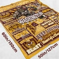 thumbnail image 6 of Football Theme Blanket Gifts for Men Boys, Gifts for Football Lovers, Football Style Travel Sports Outdoor Blanket 60"x50", 6 of 6