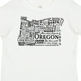 thumbnail image 4 of Inktastic Oregon Word Salad- State Outline Boys or Girls Toddler T-Shirt, 4 of 5