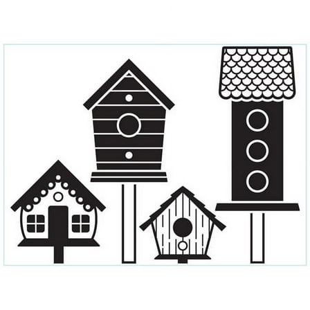 Emboss Folder Birdhouses Post