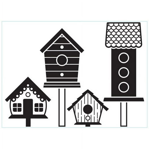 Emboss Folder Birdhouses Post