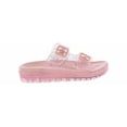 thumbnail image 2 of Jessica Simpson Jelly Buckle Youth Girls' (11-3) Slide Sandal | JES564 Pink, 2 of 6