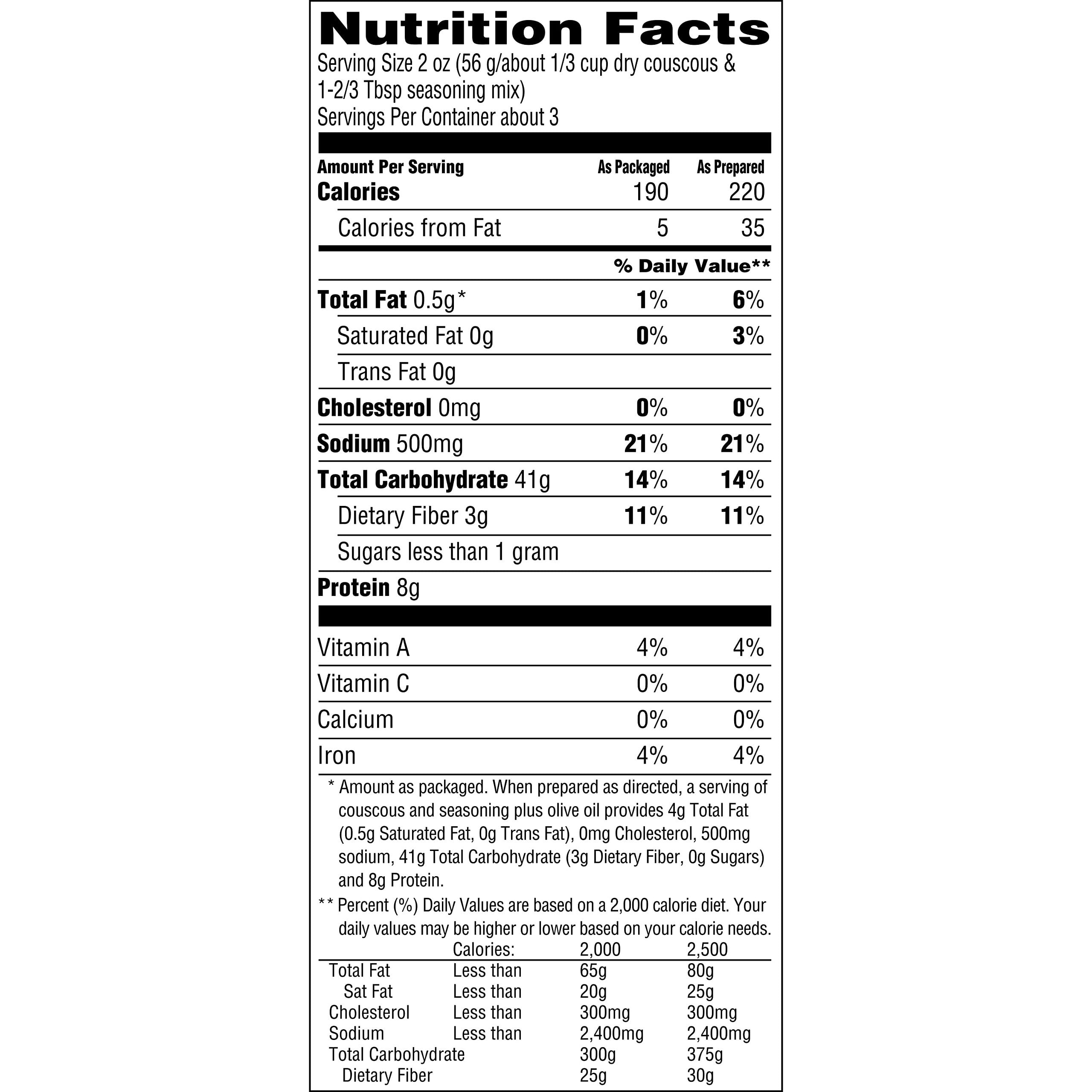Near East Couscos Mix, Herbed Chicken (Pack of 12 Boxes)
