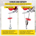 thumbnail image 3 of VEVOR Elevador Eléctrico Aro 440 880 1320 1760 LBS Aro Eléctrico 110 V Overhead Crane Lift, 1320LBS VEVOR Polipasto eléctrico de 1320 libras, 3 of 8