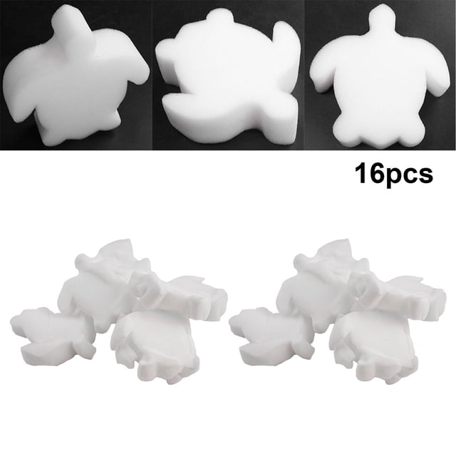 Maximize Pool Maintenance with 16Pcs Turtle Oil Absorbing Skimmer Sponge