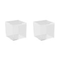 thumbnail image 4 of relayinert Mini Organisateur de Colliers en Forme de Bonbon Rangement de Colliers Transparent 5.5*5.5*5.5cm 2Set, 4 of 6