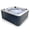 Gray, variant on Aqualife by Strong Spas Insight 6 Person 73-Port Non-Lounger Spa, 34 Jets, Espresso