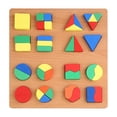 thumbnail image 3 of Xihbxyly Juego de Rompecabezas de Madera, Bloques Geométricos, Tableros Magnéticos, Juguetes Educativos para El Desarrollo Cognitivo, Interacción Entre Padres E Hijos, Materiales de Juego Seguros., 3 of 7
