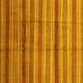 thumbnail image 1 of Ahgly Company Indoor Square Abstract Yellow Modern Area Rugs, 7' Square, 1 of 4