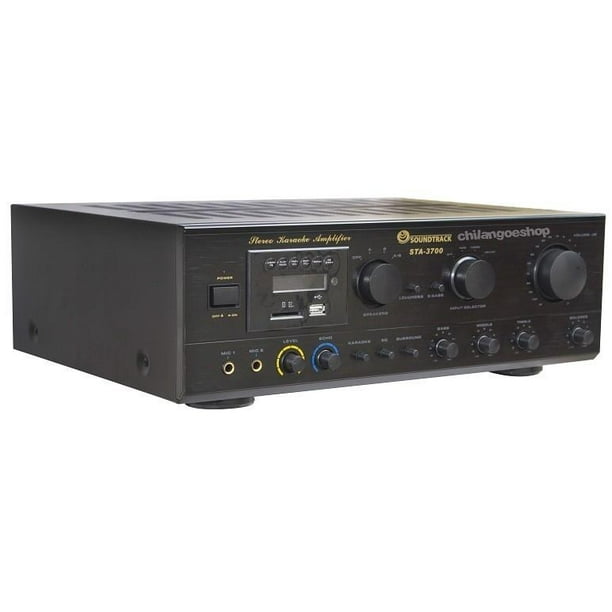 Amplificador De Audio Soundtrack Home Mp3 Usb Sd Echo Aux C SOUNDTRACK CH4750STA-3700