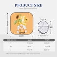 thumbnail image 3 of Easygdp Sunflower Gnomes 3 2 Pcs Windshield Sun Shade,Foldable Car Front Window Sun Shade Protection,Blocks Heat And Sunlight,Car Interior Accessories - Small, 3 of 7
