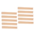 thumbnail image 4 of CHICHUMID 10Pcs Wood Color Domino Trays Modern DIY Domino Racks for Educational Users, 4 of 8