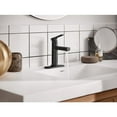 thumbnail image 2 of Moen Rinza 1-Handle Lever Centerset Bathroom Faucet, Matte Black 84627BL, 2 of 2