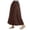 Coffee, variant on Sexlip Women's Bubble Long Skirt Elastic Waist A-Line Pleated Ruffle Flowy Balloon Maxi Skirts with Pockets Green M