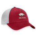 thumbnail image 3 of Men's Cardinal Arkansas Razorbacks Special Ops Trucker Adjustable Hat, 3 of 4