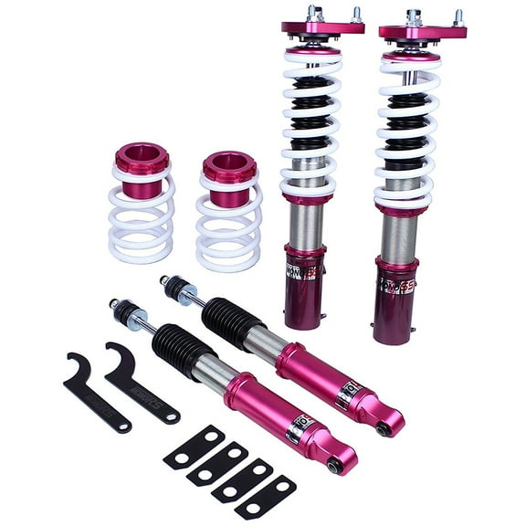 Godspeed ( MSS0910 ) FORD MUSTANG 94-04 MonoSS Coilover Suspension Coilover Full adjustable 16 way Suspension Kit Monotube shock design W/ Front Camber Plate ( Not Fit IRS Rear End )