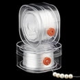 thumbnail image 7 of 109 Yards 0.3mm Elastic Bracelet String Beading Thread Clear Seed Bead Thread Stretch String Cord for Beading Friendship Bracelets Jewelry Making, 7 of 7