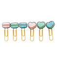 thumbnail image 2 of Juego de Clips Prichos París de PVC Multicolor 6 Piezas, 2 of 4