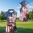 thumbnail image 4 of HUIACONG Matching Couples Shirts 250 Anniversary Golf Shirt Mens Short Sleeve Shirt Breathable Lightweight Sleeveless Golf Tops for Women Quick Dry Moisture Wicking Outdoor Sports Shirt Woman XL, 4 of 7