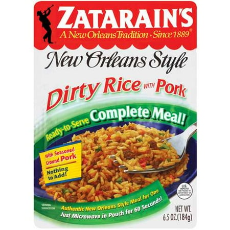 McCormick Zatarains New Orleans Style Dirty Rice with Pork, 6.5 oz