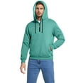 thumbnail image 5 of Vintage Fleece Hoodie Casual Long Sleeve 1/4 Zipper Pullover Hooded Sweatshirts Hoodies For Men,Size S-3XL, 5 of 7
