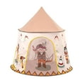 thumbnail image 4 of Tienda de juegos para niños, india interior, tienda de campaña interior y exterior, tienda de campaña tipo castillo tipi para el patio, 4 of 8