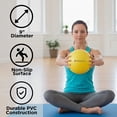 thumbnail image 2 of THERABAND Mini Ball, 9-Inch Pilates & Yoga Exercise Ball, Small Inflatable Core Ball for Stability, Balance, Rehab, Physical Therapy & At-Home Workouts, Soft Non-Slip Surface, 2 of 7