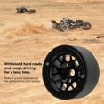 thumbnail image 4 of 4pcs RC Crawler Rims Universal Aluminum Alloy 1.9in Beadlock Wheels, High Wear Resistance, Improved Crawler Performance, Easy Install for Axial SCX10, SCX10 II, 4 of 8