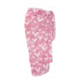 thumbnail image 5 of FKELYI Pink Love Heart Print Women's Sarong Wraps Beach Cover Up for Spring Summer Swimwear Cover Ups Sheer Fabric Pareo Breathable Beachwear Dress for Lady Teen Girls, 5 of 6