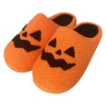 thumbnail image 2 of Meihuid Adult Halloween Fuzzy Slippers Soft Bedroom Slippers Warm House Shoes, 2 of 6