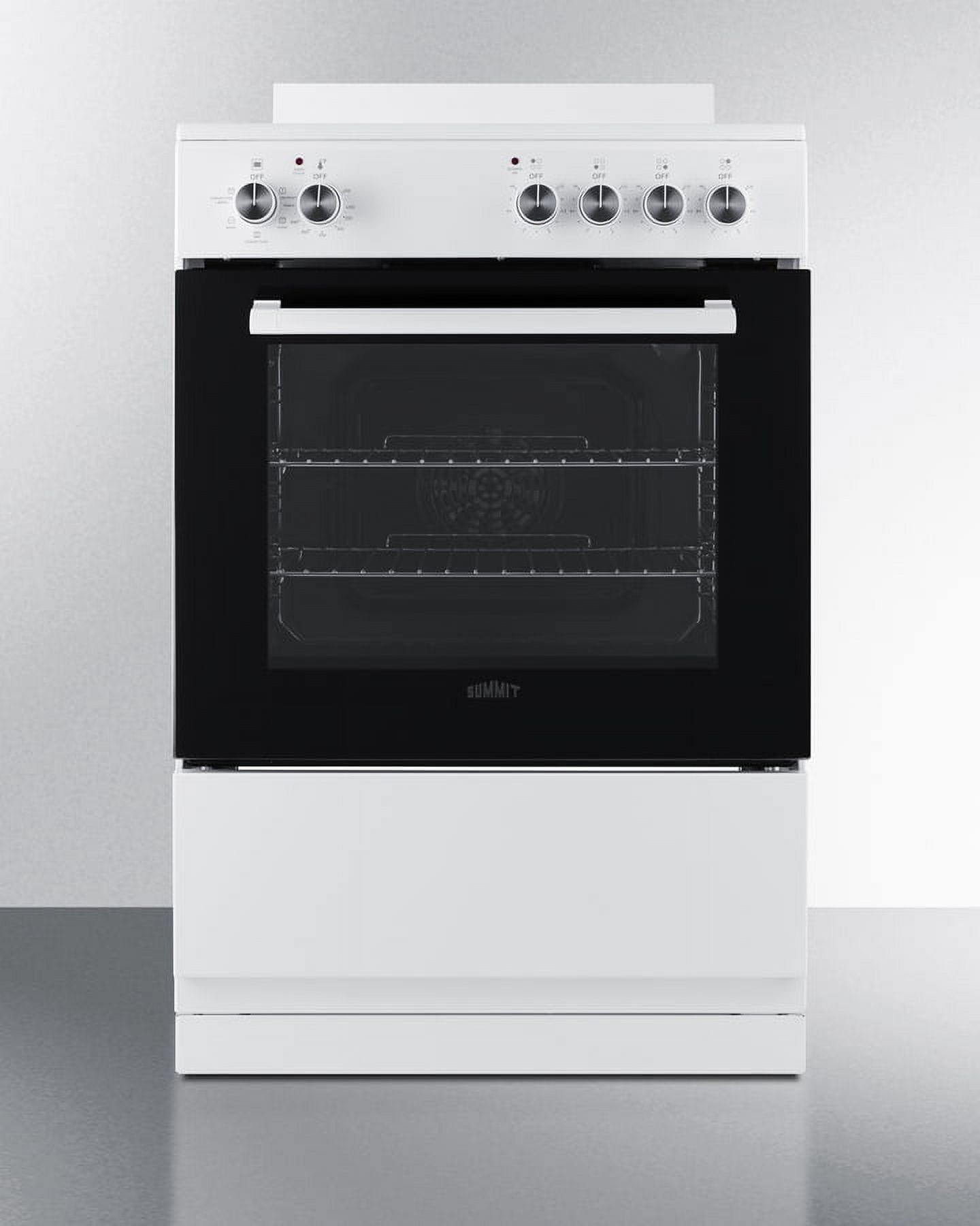 24" Wide Electric Smooth-Top Range