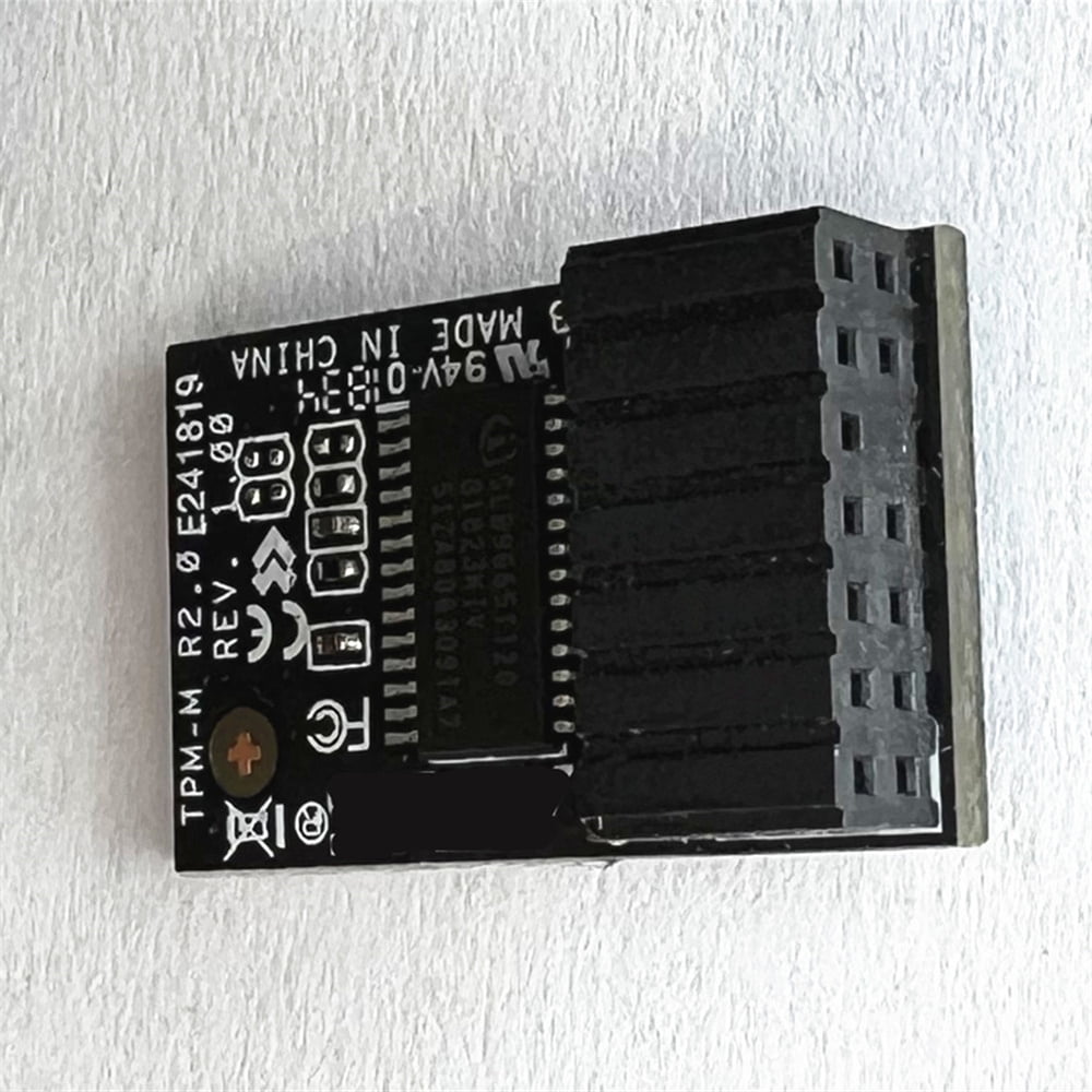 TPM 2.0 Module (14-1 Pin) Trusted Platform Module LPC for ASUS TPM-M R2.0 -  Walmart.com