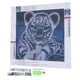 thumbnail image 2 of Kits De Pintura DIY, Pintura De Diamantes De Imitación, Bordado, Decoración Del Hogar Para Niños, Pintura De Tigre Para Adultos Cergrey DIY Diamonds Painting, 2 of 8