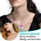 thumbnail image 2 of Eterno y Dama Colgante Tronco Flor Cristal Retro Árbol Vida Collar Doble Cara Collares Europeos Colgantes, 2 of 5