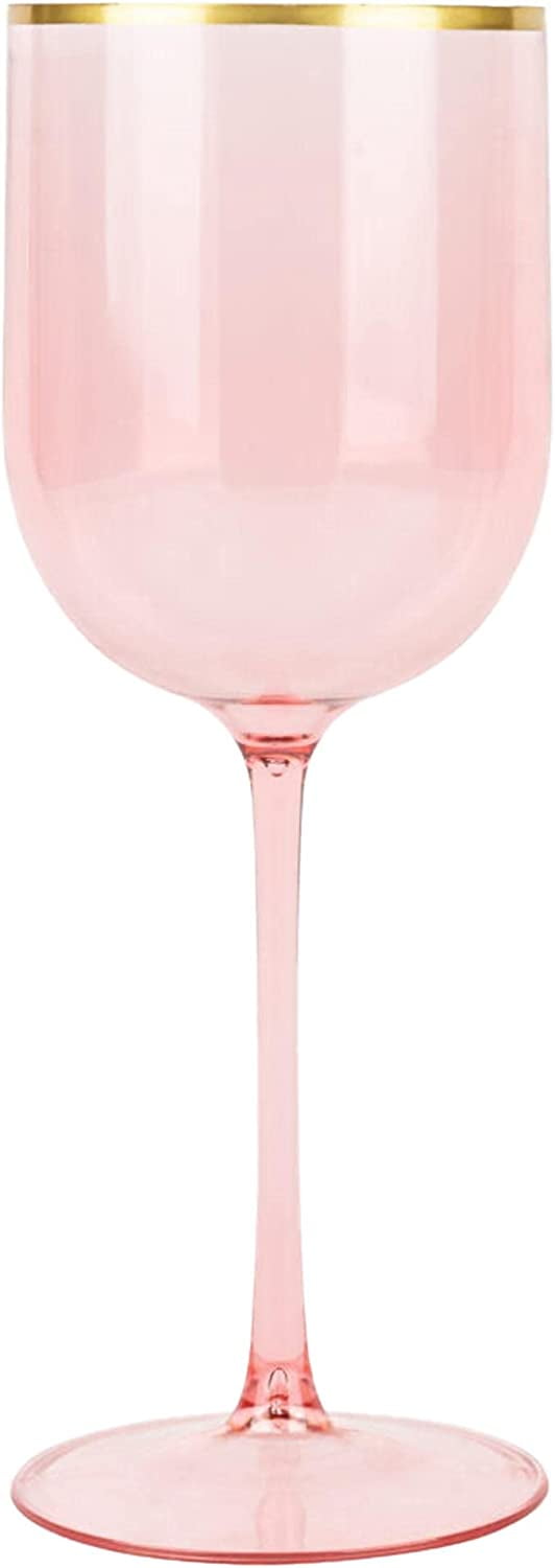 250ml 350ml 500ml 650ml Hot Sale Pink Slanted Rim Long Stem Glass Wine Cup  High Quality Transparent Customized Glassware Dinnerware - China Glassware  and Cup price