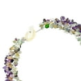 thumbnail image 2 of Vintage Bohemian Multi Purple Stone Bead Bib Statement Fashion Ethnic Necklace, 2 of 5