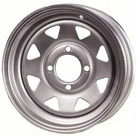 Loadstar 13 Bias Tire Wheel Assembly ST175/80D13 C/5-Hole Modular White w/Stri