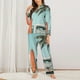 thumbnail image 2 of Balery Vintage Surf Van Beach Conjunto de Pijama con Estampado para Mujer, Conjunto de Dos Piezas con Manga Larga, Ropa de Dormir Suave con Bolsillos, Pijamas Cómodos-XX-Large, 2 of 7