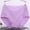 Purple, variant on GERsome Women's Cotton Underwear High Waisted Plus Size Soft Briefs Full Coverage Ladies Panties XL-6XL