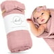 thumbnail image 1 of Manta de Envoltorio para Bebé Baby Want Designs 120 cm Suave Rosa Empolvado, 1 of 9