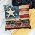 thumbnail image 2 of SHANXI Decor America Flag Pillow Case Decorations for Sofa Couch 22x22in, 2 of 5