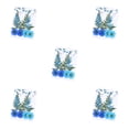 thumbnail image 3 of Cateissary Flores secas, flores prensadas, múltiples artesanías florales, accesorios de bricolaje, artículos para el hogar para tarjetas de juego de flores azules 5Conjunto, 3 of 6