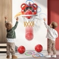 thumbnail image 3 of Bath Toys for Toddlers – Bathtub Basketball Hoop with 4 Soft No-Hole Balls, 3 of 6